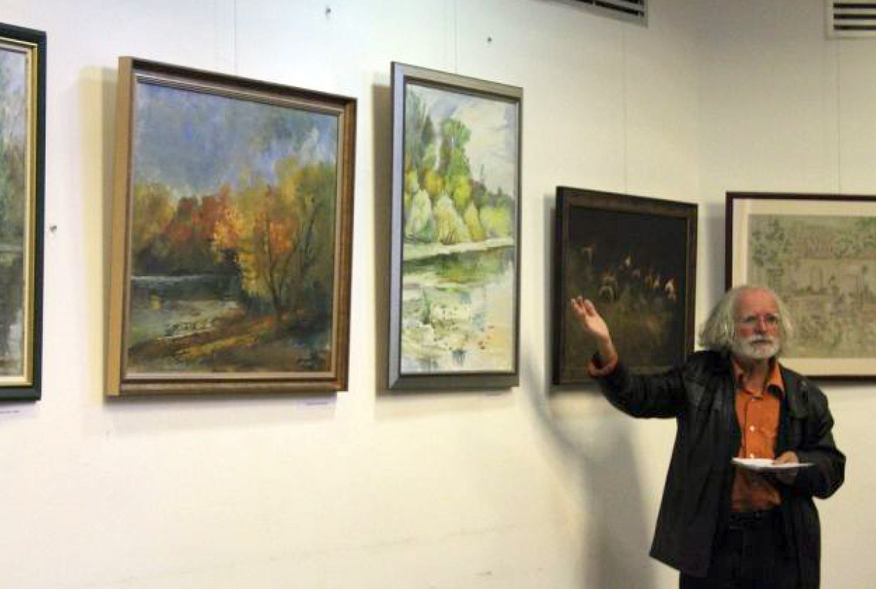 Kiállítás nyílt a Kecskeméti - Nagybányai Festőiskola alkotótáborában készült munkákból