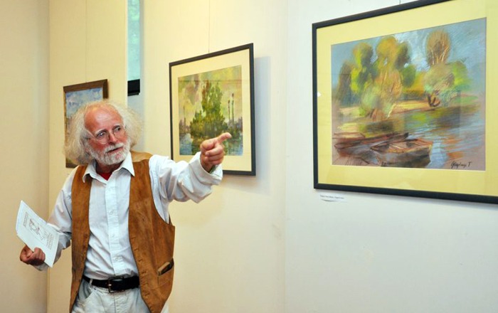 A Nagybányai-Kecskeméti Alkotótábor záró kiállítás megnyitója   