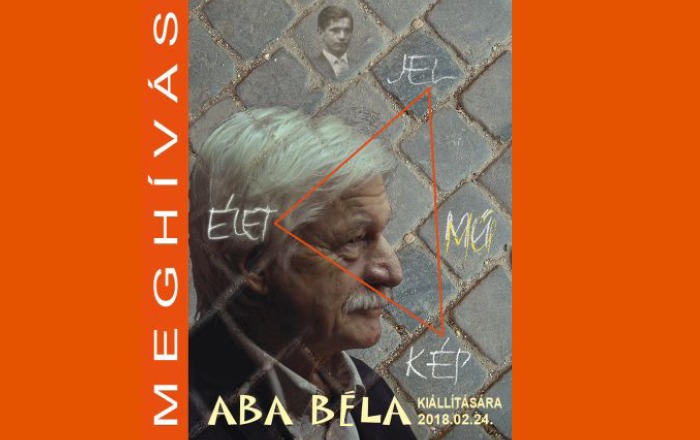 Meghívó Aba Béla kiállítására
