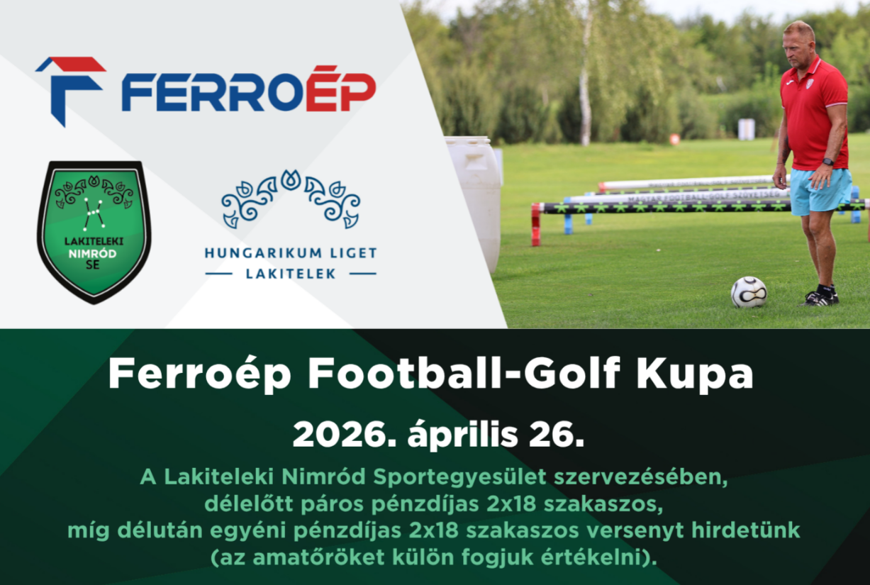 Ferroép Football-Golf Kupa 2026. tavasz