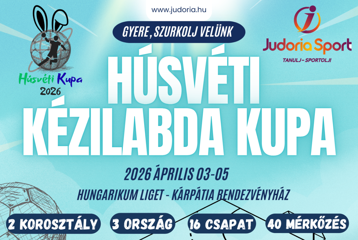 Húsvéti nemzetközi kézilabda torna a Hungarikum Ligetben