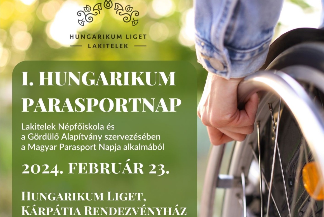 I. Hungarikum Parasportnap