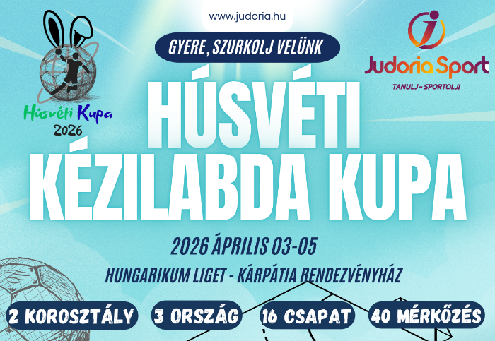 Húsvéti nemzetközi kézilabda torna a Hungarikum Ligetben