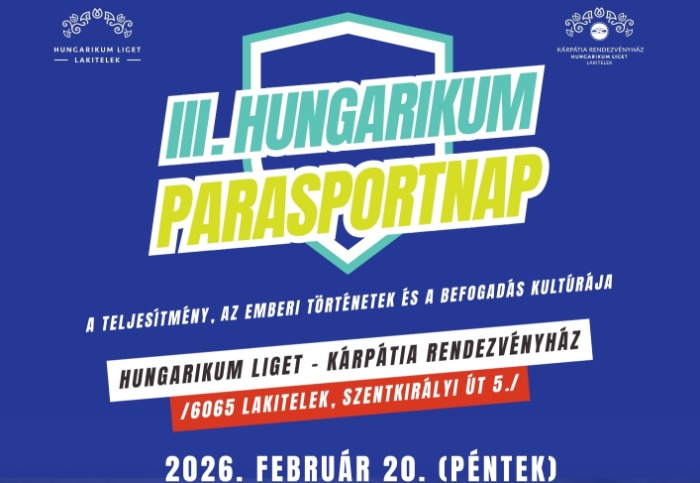 III. Hungarikum Liget Parasport nap