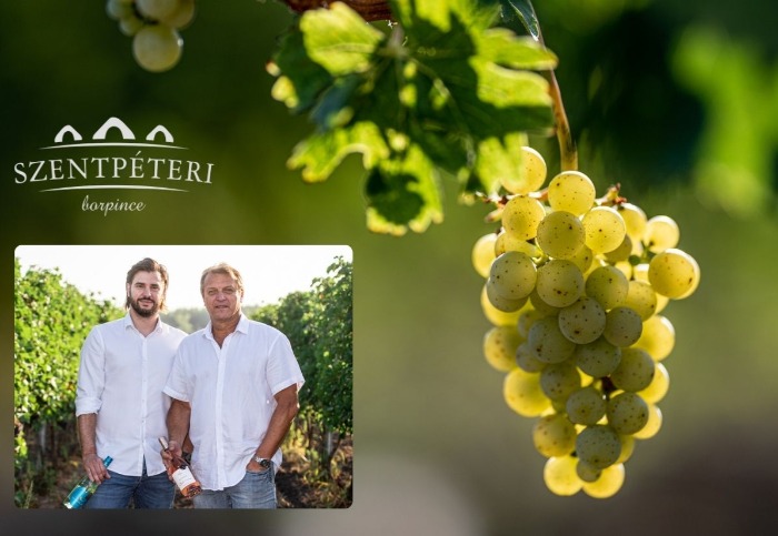 Szentpéteri Pincészet borest