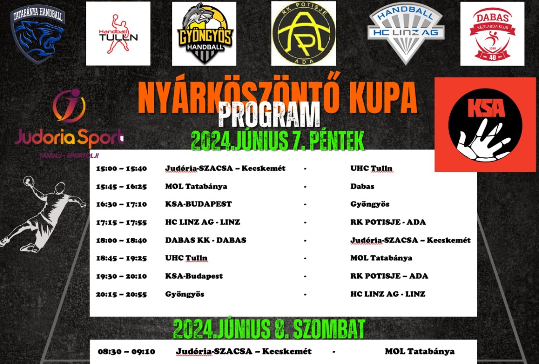 U12 fiú kézilabda torna kerül megrendezésre