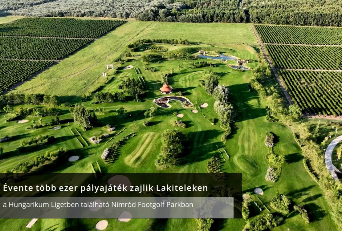 Nimród Footgolf Park - Lakitelek VIDEÓ