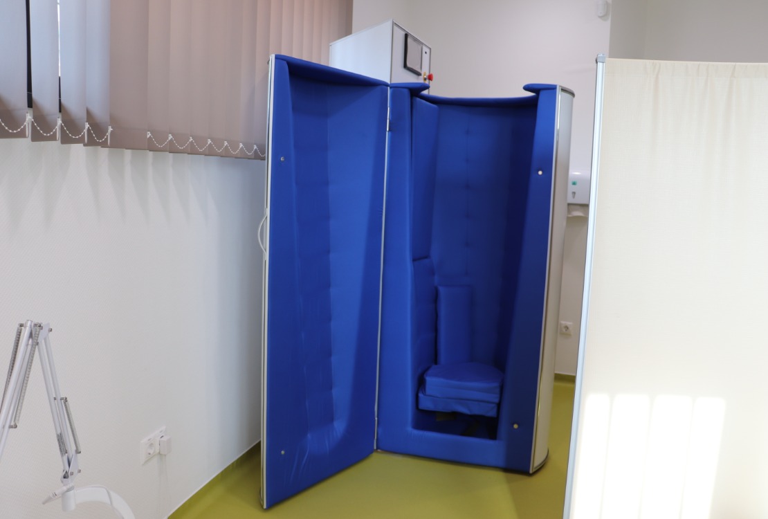 Krioszauna a Ligetszépe Gyógyászaton