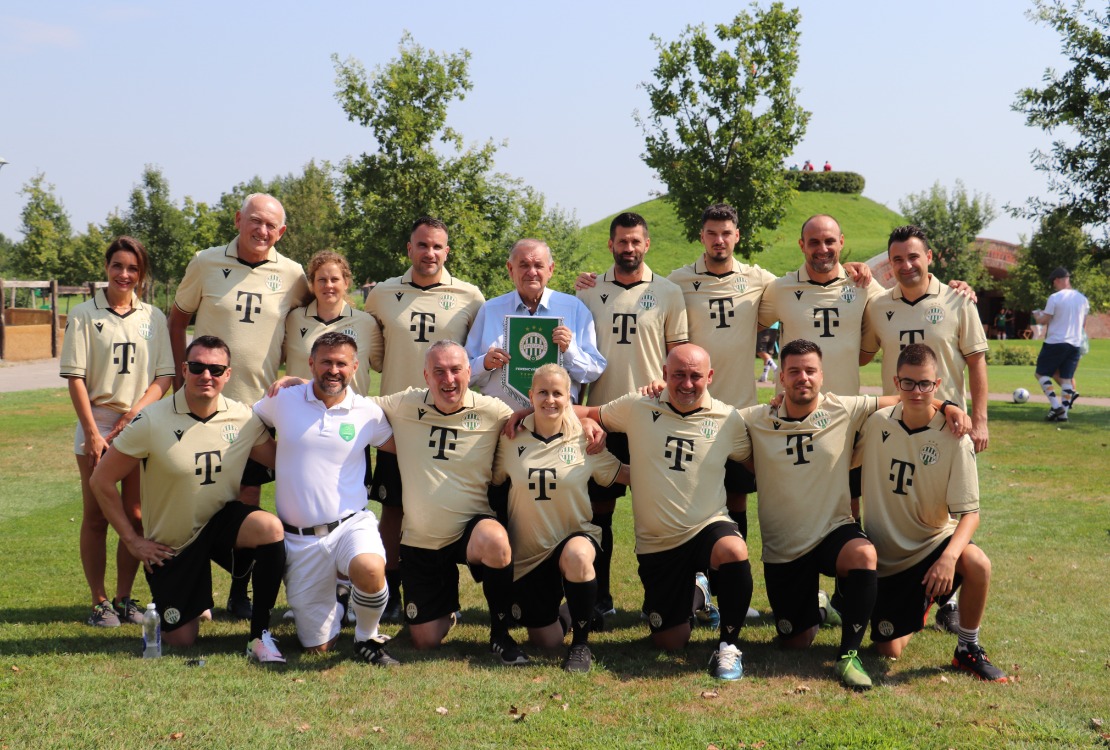 Football-Golf pálya különleges vendégei