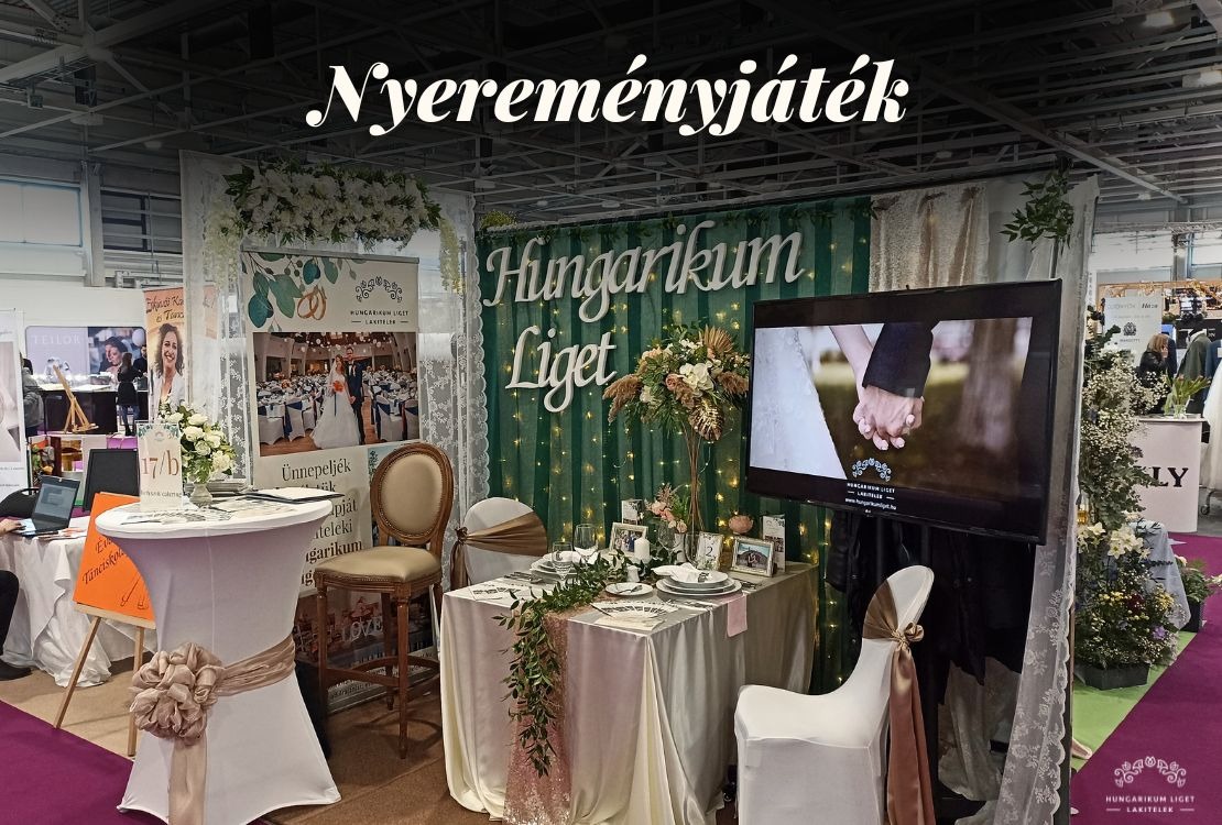 Őszi Esküvői Kiállítás nyereményjáték