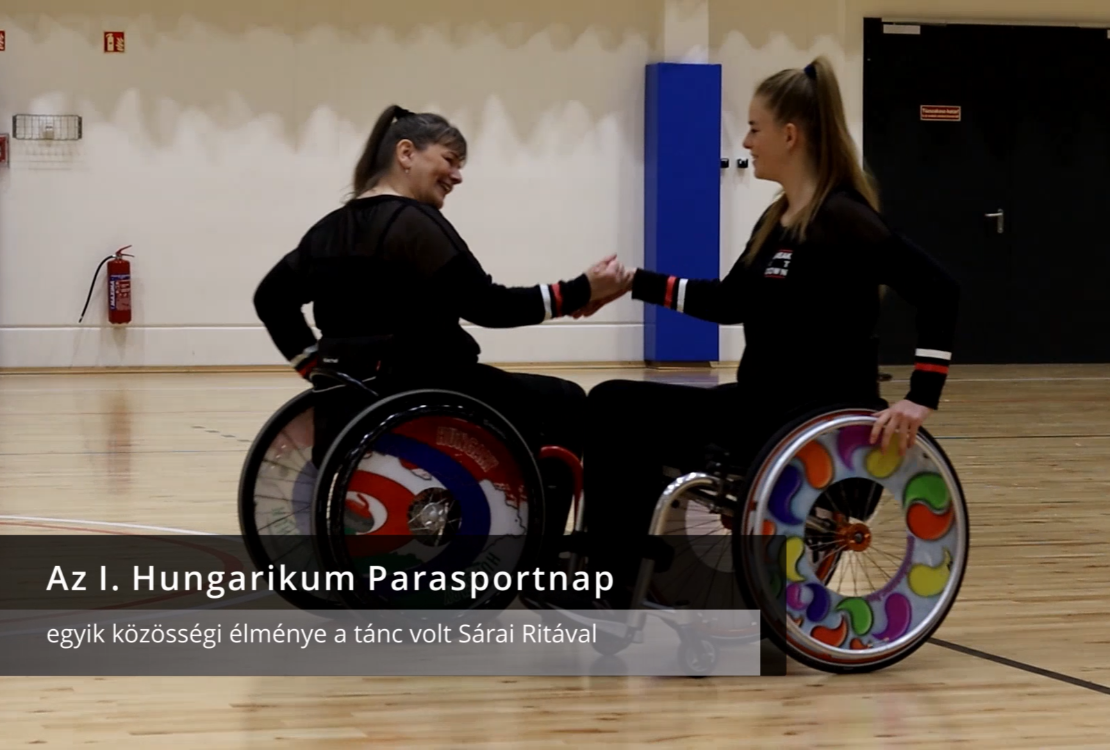 I. Hungarikum Parasportnap közös tánccal