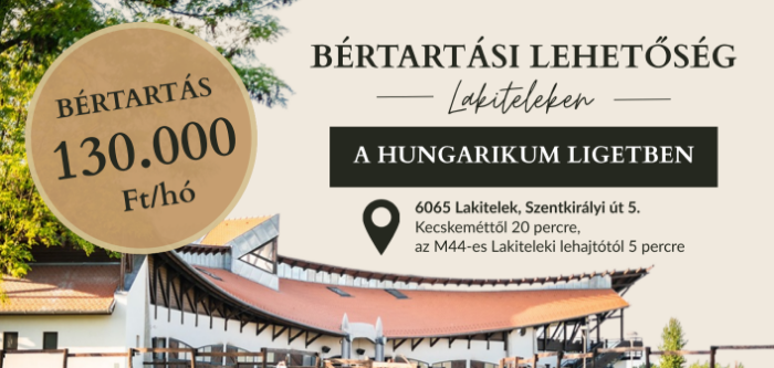 Bértartási lehetőség a Vaspatkó Lovardában
