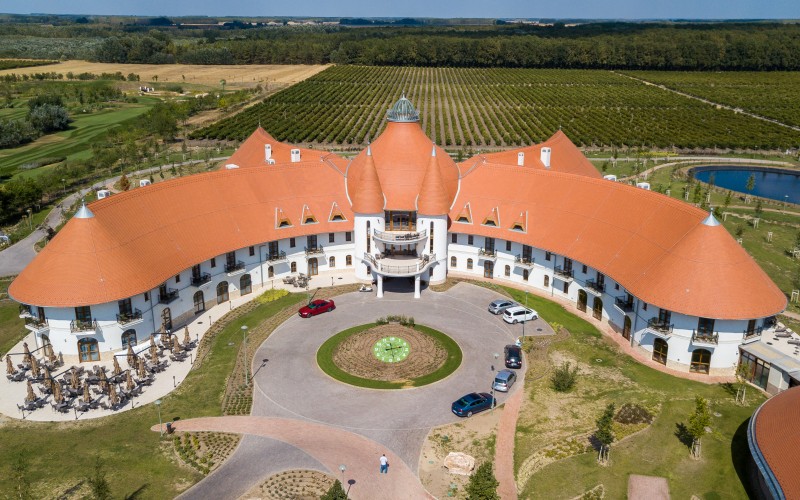 A Hotel madártávlatból